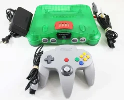 Nintendo 64 Jungle Green Console W/ Expansion Pak