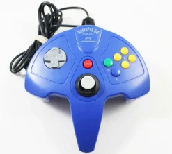 Nintendo 64 N64 Blue Super Pad 64 Colors By Performance