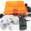 Nintendo 64 N64 Fire Orange System & Gray Controller