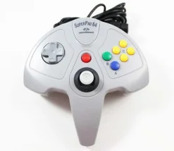 Nintendo 64 N64 Gray Super Pad 64 Colors By Performance