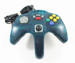Nintendo 64 N64 Madcatz Clear Teal Controller