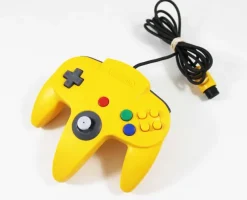 Nintendo 64 N64 Yellow Controller
