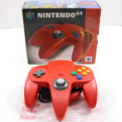 Nintendo 64 Red Controller in Box