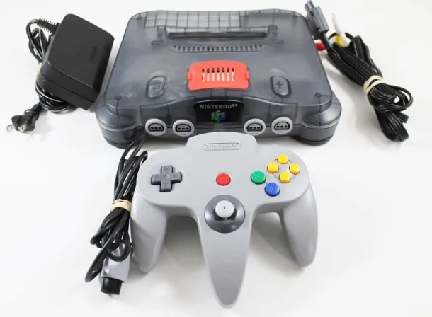 Nintendo 64 Smoke Gray Console W/ Expansion Pak