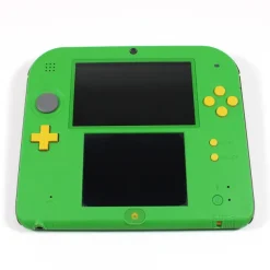 Nintendo 3DS 2DS System - Green/Brown - Link Green 2DS