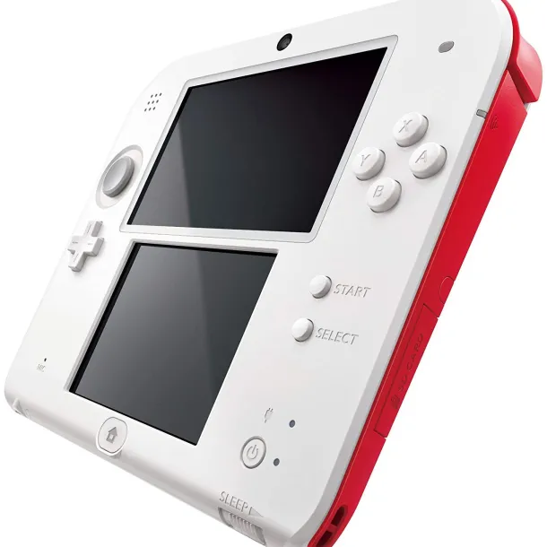 Nintendo 2DS System - White/Red - Discounted