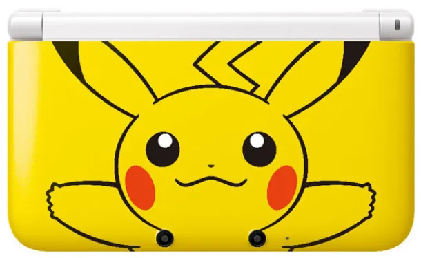 Nintendo 3DS XL Yellow Pikachu Limited Edition System