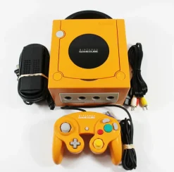 Nintendo GameCube Orange System NTSC-J Japanese Import
