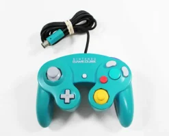 Nintendo Gamecube Rare Emerald Blue Controller (JPN)
