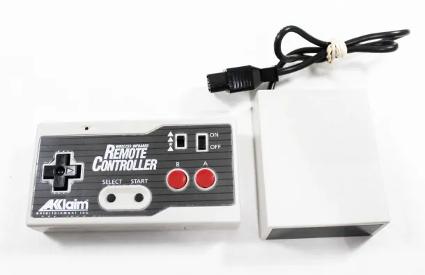 Nintendo NES Acclaim Wireless Infrared Remote Controller + Receiver