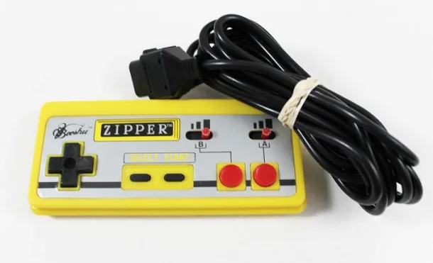 Nintendo NES Beeshu Zipper Controller (Yellow)