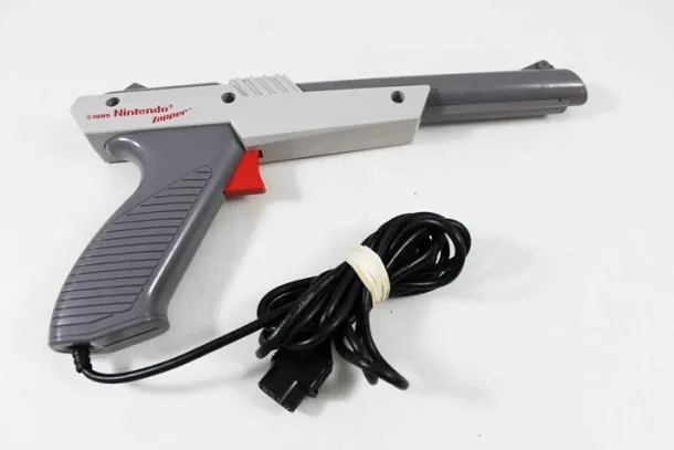 Nintendo NES Grey Light Zapper Gun