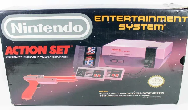 Nintendo NES System Action Set Complete
