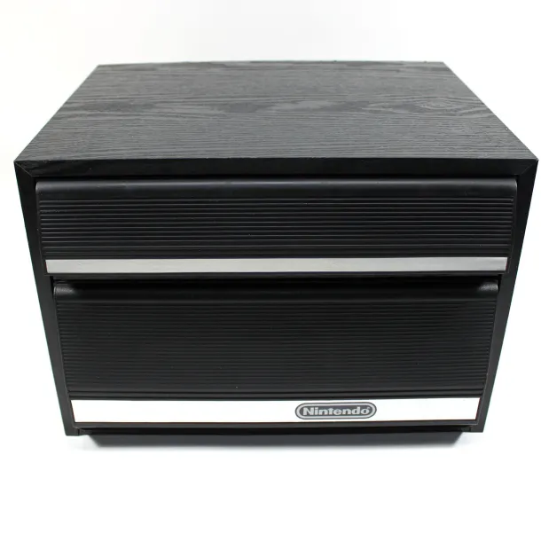 Nintendo NES Vintage Two Drawer 28 Game Storage Cabinet