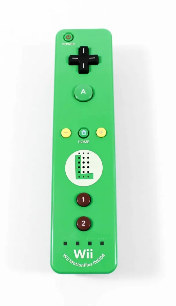Nintendo Wii Motion Plus Controller- Luigi Edition