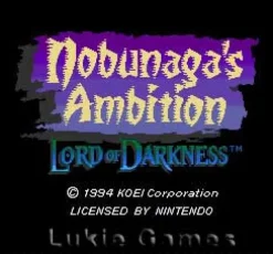 Nobunaga's Ambition Lord of Darkness