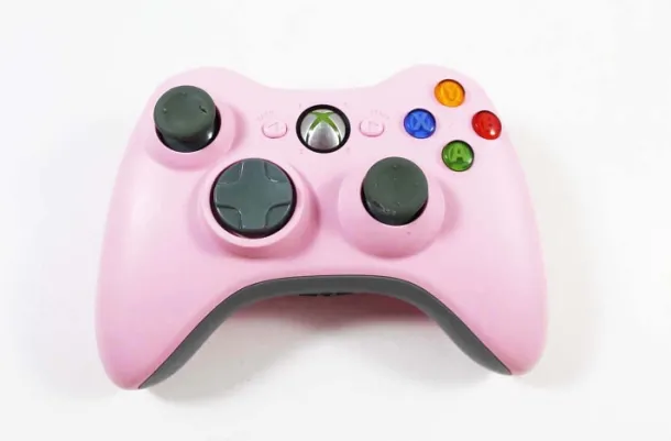 Original Microsoft XBOX 360 Wireless Controller - Pink