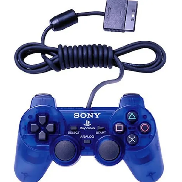Original Sony Playstation 2 Dualshock Controller Blue