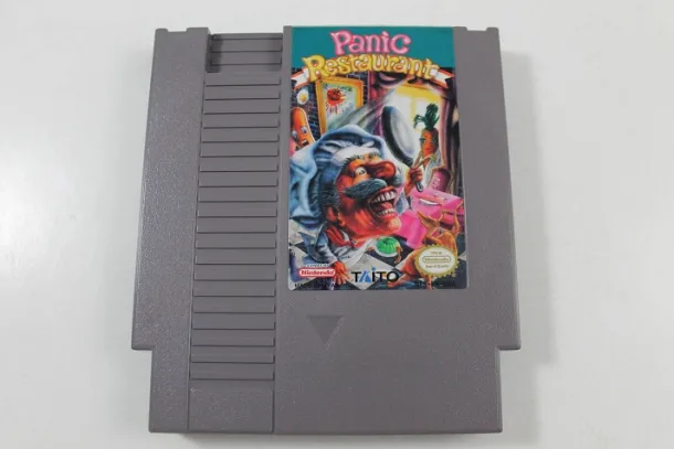 Panic Restaurant- Complete Nintendo NES Game