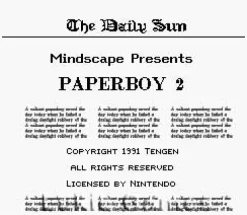 Paperboy 2