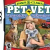 Paws and Claws Pet Vet: Australian Adventures DS Game
