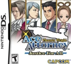 Phoenix Wright Ace Attorney Justice for All DS Game