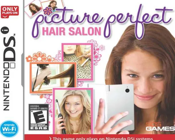 Picture Perfect Hair Salon DS Game