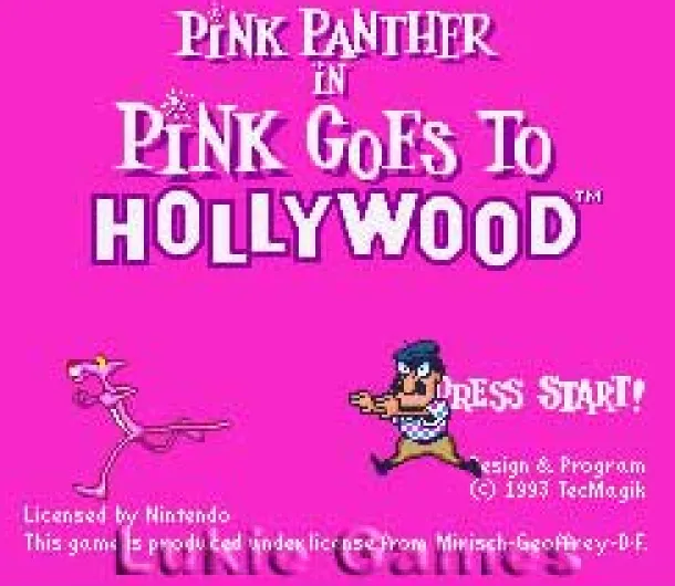 Pink Panther Goes to Hollywood