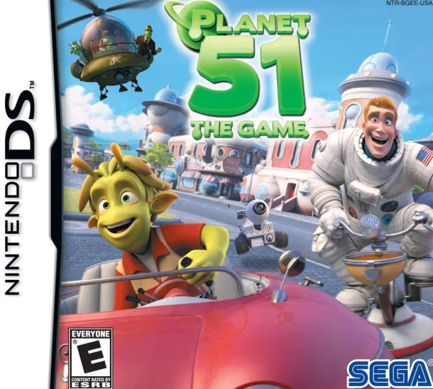 Planet 51 DS Game
