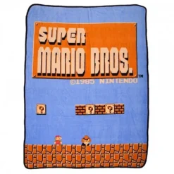Plush Throw Blanket - Super Mario Bros