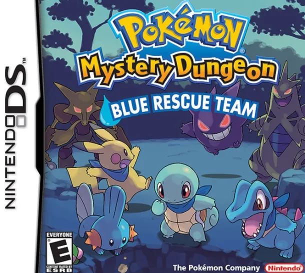 Pokemon Mystery Dungeon Blue DS Game