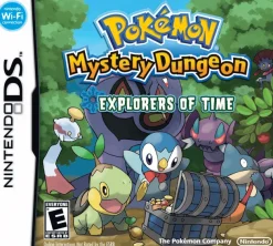 Pokemon Mystery Dungeon Explorers of Time DS Game