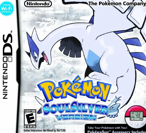 Pokemon SoulSilver Version DS Game WITH Pokewalker