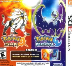 Pokemon Sun and Pokemon Moon Steelbook Dual Pack