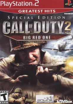 PS2 Call of Duty 2 Big Red One Greatest Hits Special Edition