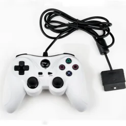 PS2 New White Wired Controller