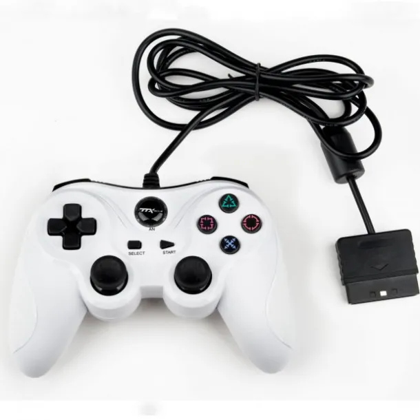 PS2 New White Wired Controller