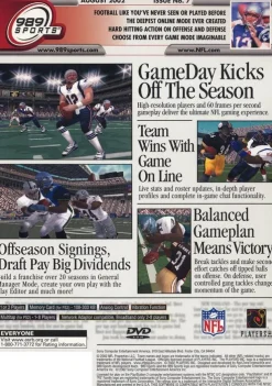 PS2 NFL Gameday 2003