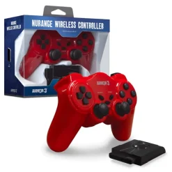 PS2 “NuRange" Wireless Controller - Red
