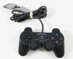 PS1 Original Dual Shock BLACK Controller