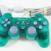 PS1 Original Dual Shock CLEAR EMERALD GREEN Controller