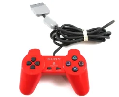 PS1 Original Red Analog Controller
