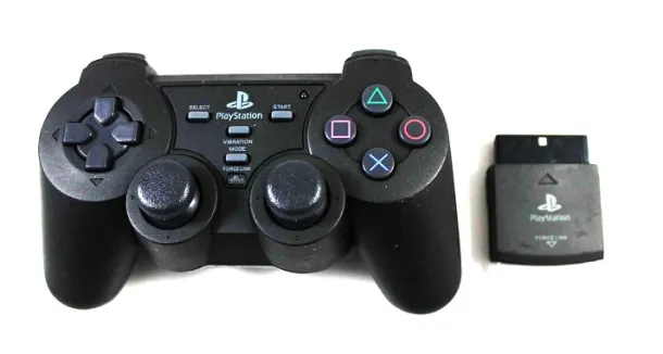 PS2 Playstation 2 Wireless Force 2 Katana Controller (Black)