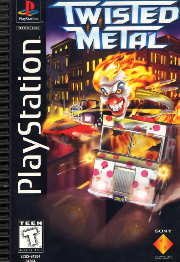 PS1 Twisted Metal - Long Box Version