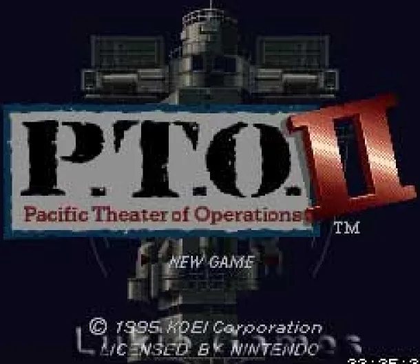 P.T.O. 2 Pacfic Theater of Operations