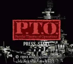 P.T.O. Pacific Theater of Operations