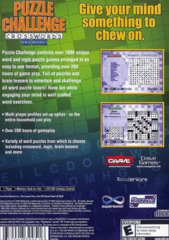 Puzzle Challenge Crosswords and More