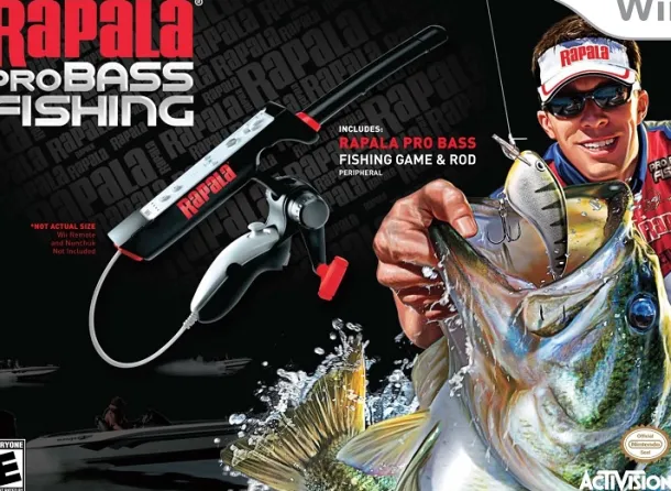Rapala Pro Bass Fishing 2010 Fishing Rod Bundle
