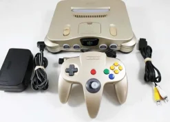 Rare Gold Nintendo 64 System