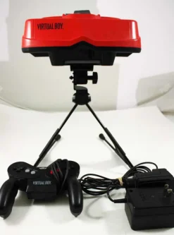 Rare Nintendo Virtual Boy 3D Console With AC Adapter